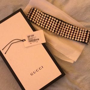 Authentic Gucci Crystal Headband